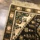 Vintage Turkish Carpet with Medallion Design 134 X 66 cm