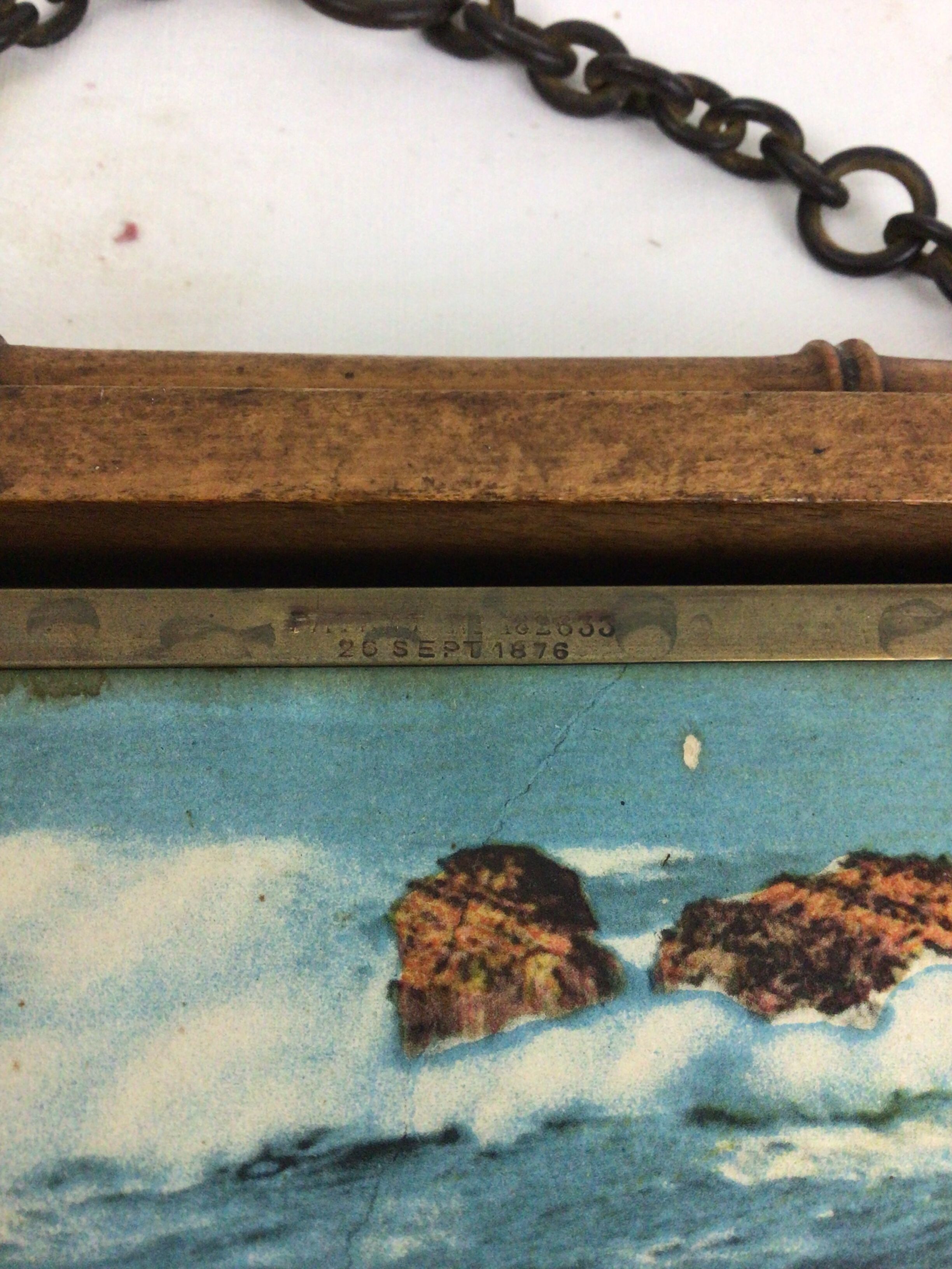 Tripletical barber mirror lb patented sgdg