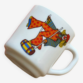 Arcopal Clown Carnival 1980 Mug