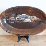 Decorative dish le trident vallauris