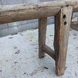 198 cm old wooden workbench carpenter