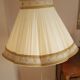 Handmade silk canvas lampshade