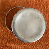 Ice bucket with handle from the late 19th / early 20th century in hallmarked silver-plated metal