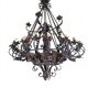 Lustre en fer forgé ( grand modèle) 170 × 120 cm