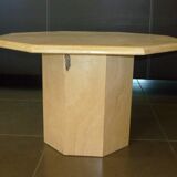 Travertine coffee table