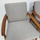 1960s vintage Danish mid-century teak armchair