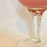 Pink opaline vase