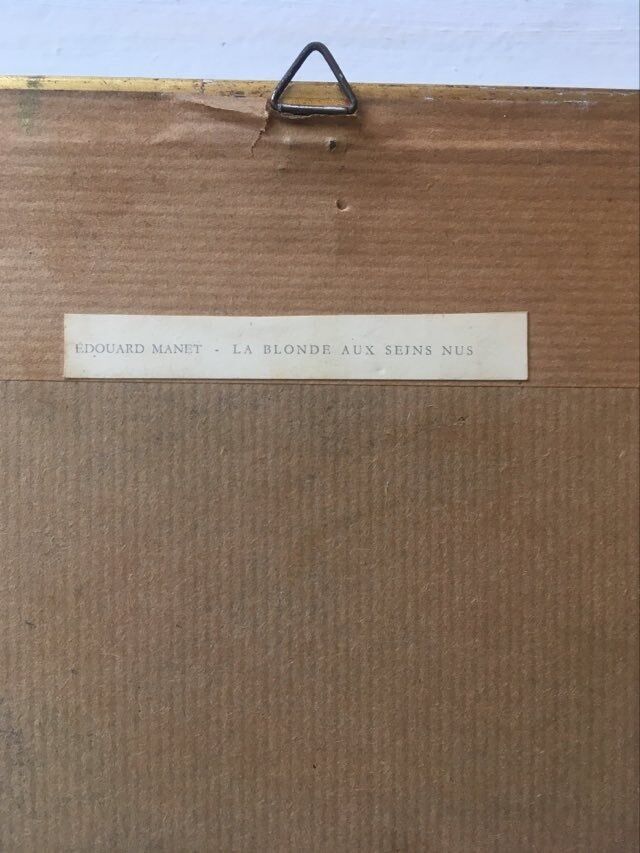 Painting old portrait