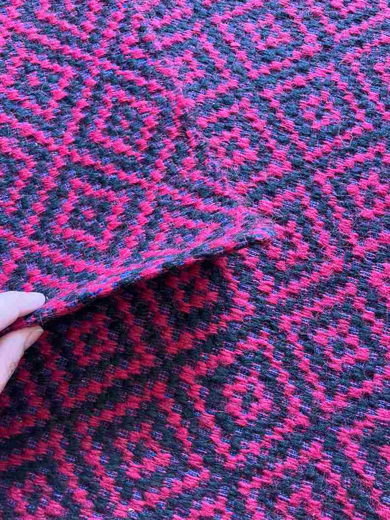 Romanian carpet made by hand in wool