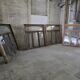 4 old solid oak windows from the early 20th century