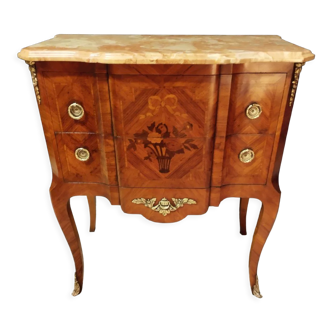 Commode sauteuse style transition