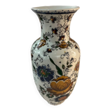 Vase decorated with flowers