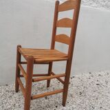 Mid-century pine chair