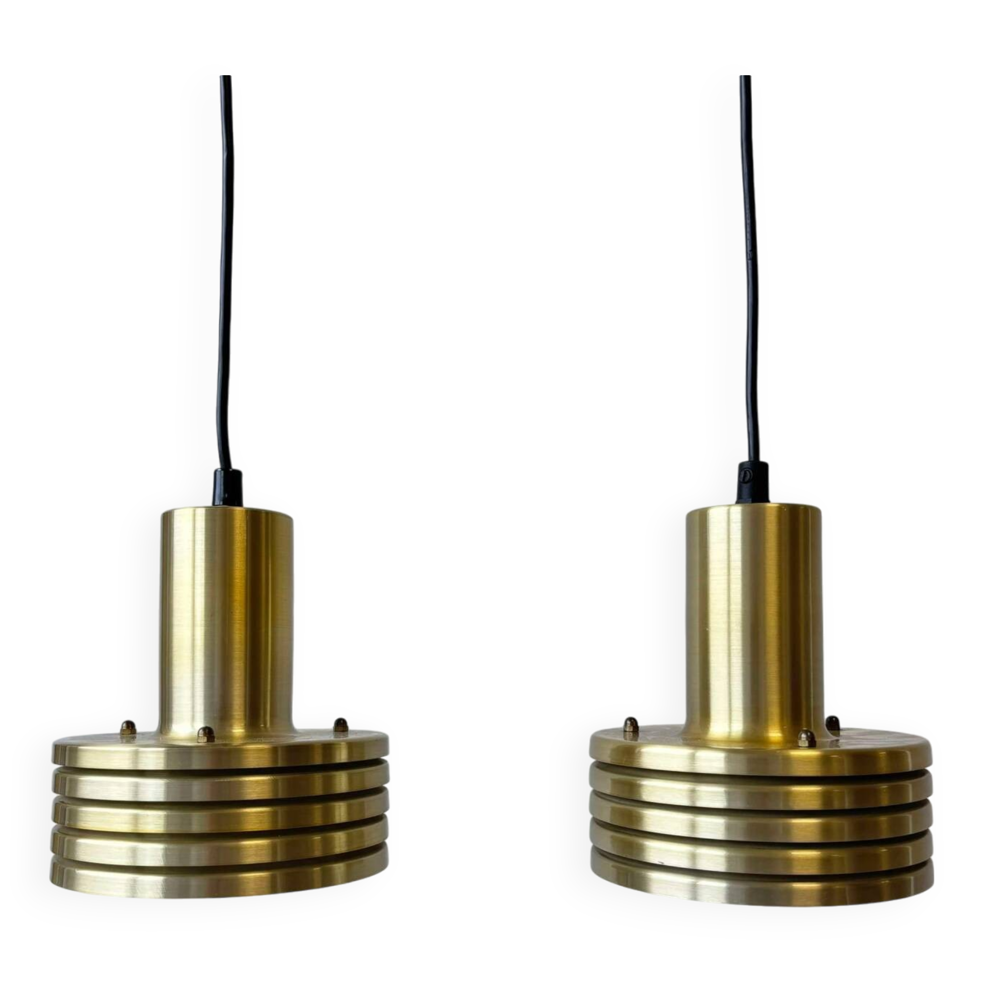 Set vintage pendant lamps Frandsen