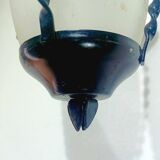 Small 1-light wrought iron lantern