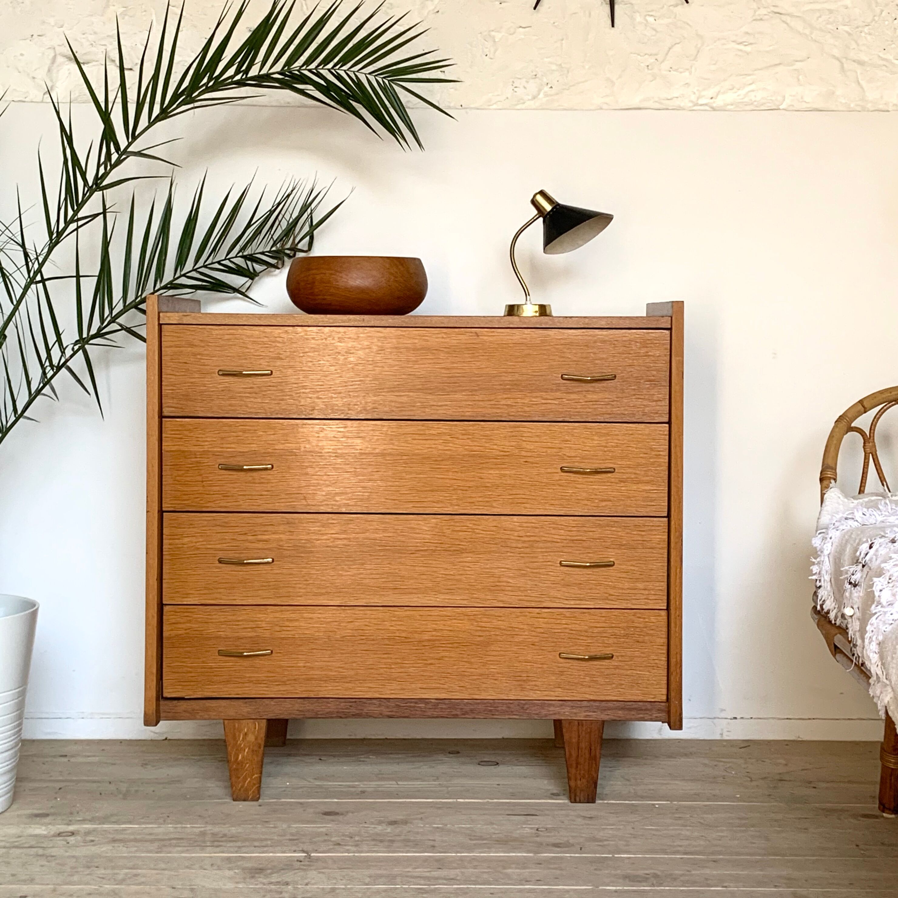 Vintage oak dresser