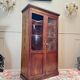 Display cabinet forming a mahogany card index from the restoration period