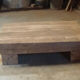 Old oak beam coffee table