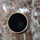 Bleu de Tours earthenware vase