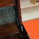 Library, 60s teak shelf on feet