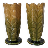 Pair of slip soliflores