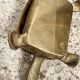 Vintage brass turtle ashtray