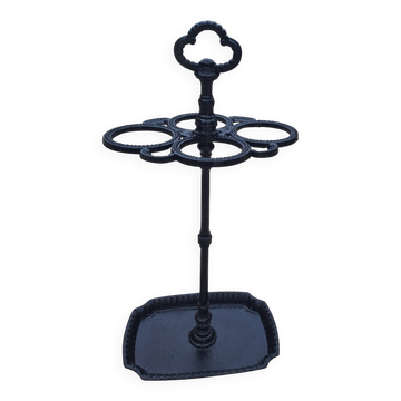 Painted cast iron umbrella stand