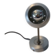 Adjustable wall lamp in brushed aluminum 1960/70