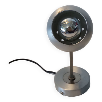 Adjustable wall lamp in brushed aluminum 1960/70