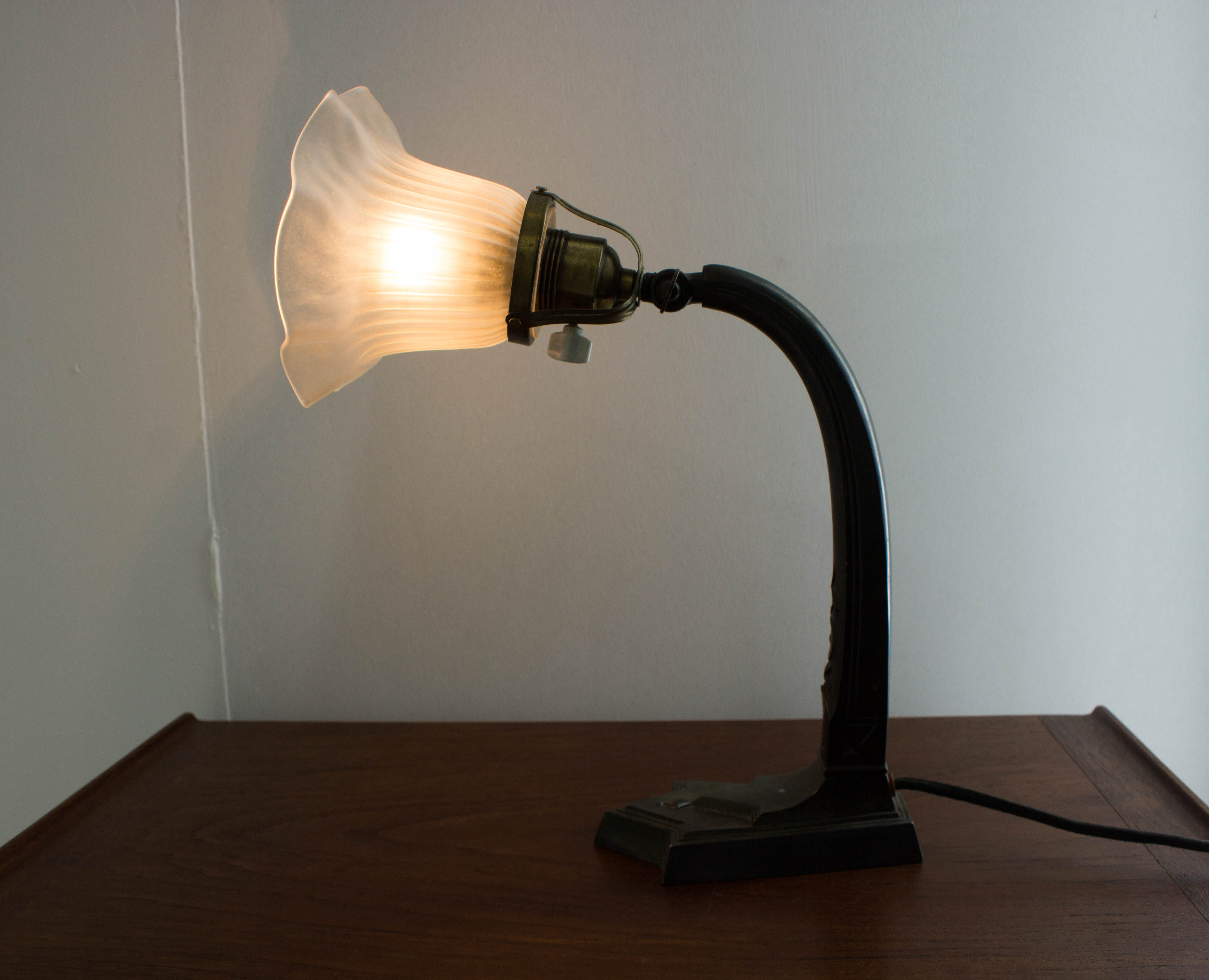 Lampe de table art nouveau années 1910