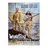 Original cinema poster "Winetou the revolt of the Apache Indians" Lex Barker 120x160cm 1963