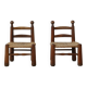 Chaise paillé  Charles Dudouyt