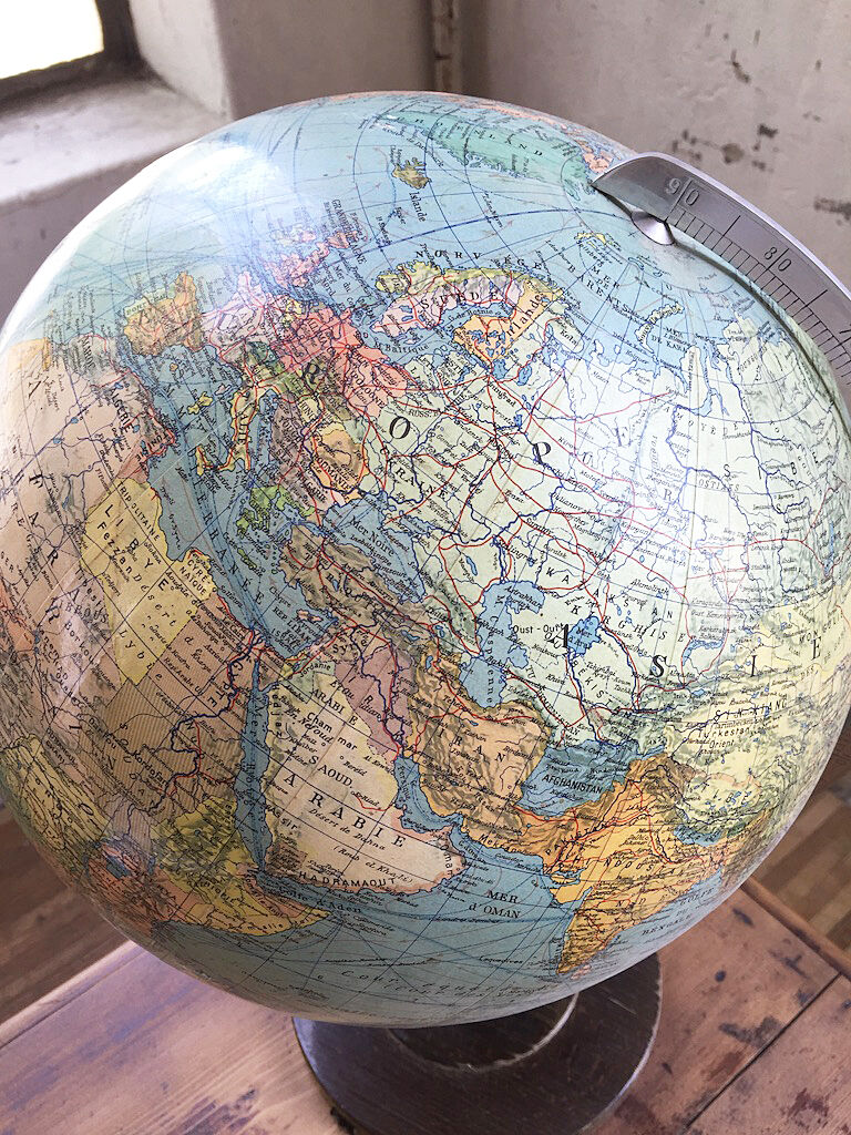 Vintage Globe "Mercator"
