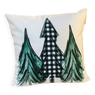 Coussin sapins
