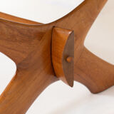 Table basse condor en teck par fredrik schriever-abeln