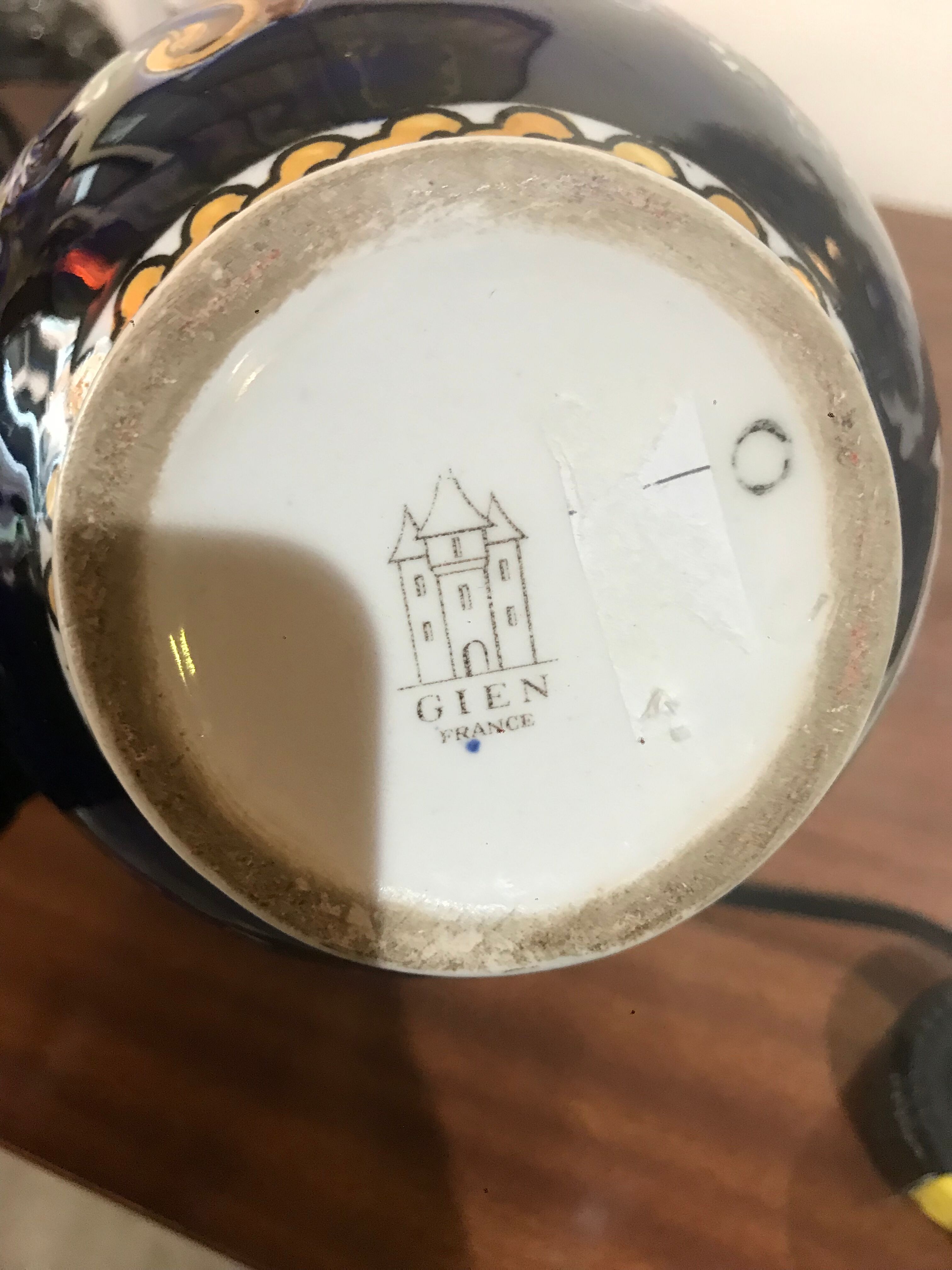 Vase Gien 2 handles renaissance