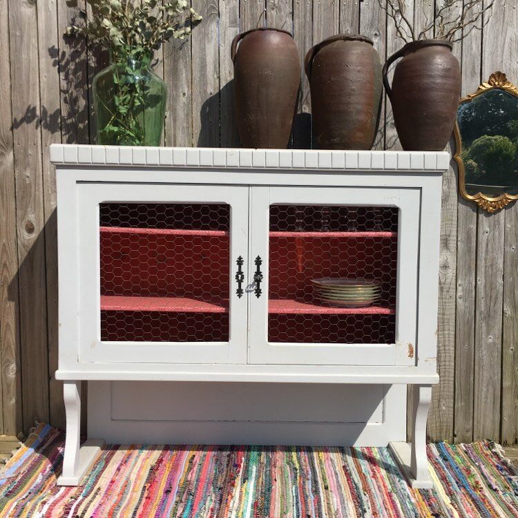 Vintage wood sideboard