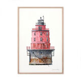 "Delma", the lighthouse, art print 21/29.7 cm