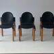 Thonet Flex Set of 3 chairs by Gerd Lange, 1970s, Germany
