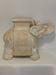 Vintage ceramic elephant plant pot