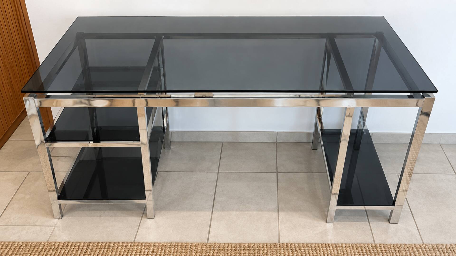 Bureau vintage chrome