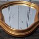 Classic golden mirror 45 x 24 cm