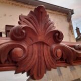 Louis XV style mirror in Walnut XXème