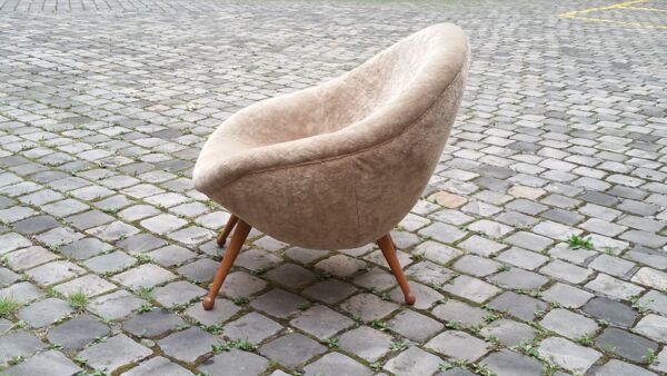 Fauteuil oeuf egg année 50