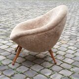 Fauteuil oeuf egg année 50