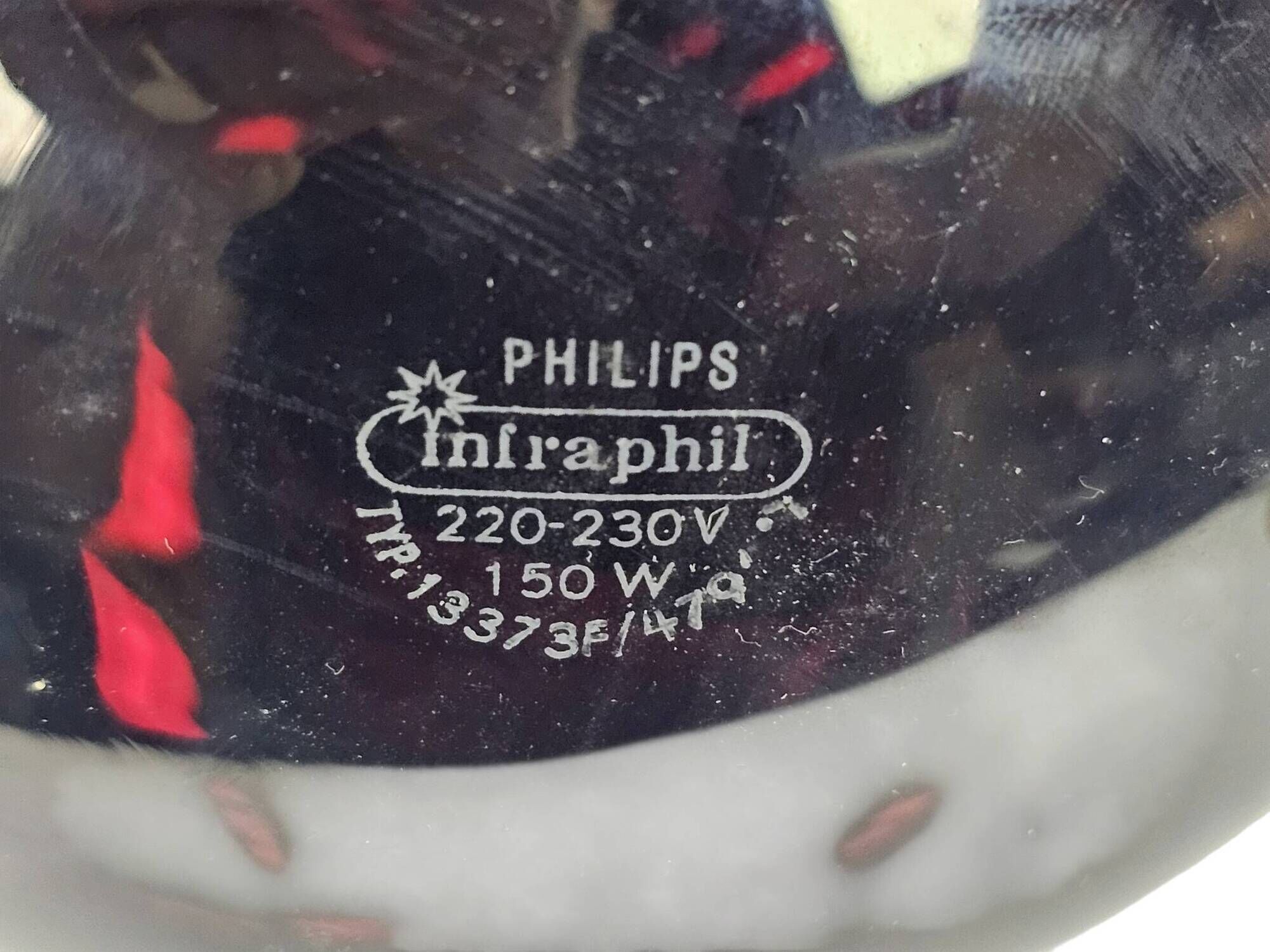 Philips Infraphil - lampe de table - lampe à chaleur - design néerlandais - Hollande - 1958