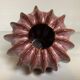 Burgundy organic shaped vase