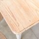 Wooden farmhouse table – cream foot