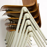 Galvanitas industrial Pagholz chairs, set of 5