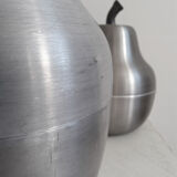 Large ice bucket shape pear  vintage ice pot 1970